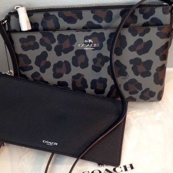 Coach Handbags - PRICE DROP❤️NWT Coach Ocelot Crossbody Handbag